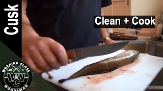 How to Clean Process and Cook a CuskBurbotLawyer FishLing CodEel Pout [upl. by Atsirhcal]