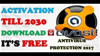 AVAST PRO ANTIVIRUS 2017 ✔  Active License till 2030  100 SUCCESS  GET SMART [upl. by Nannahs450]