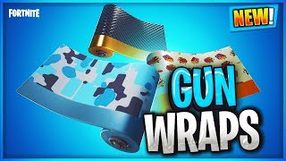 How To Use WRAPS In Fortnite Customise your vehicles and guns equip them in your locker [upl. by Yonatan]