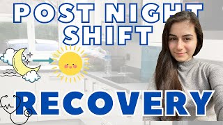 Post night shift recovery as a JUNIOR DOCTOR I Vlog I The Junior Doctor [upl. by Dnalrag766]