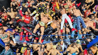 2023 WWE ACTION FIGURES COLLECTION [upl. by Aaberg881]