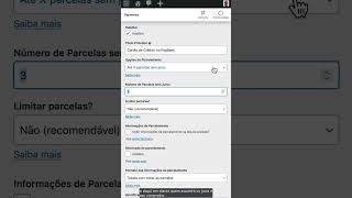 Opções de parcelamento no WooCommerce shorts [upl. by Ttihw]