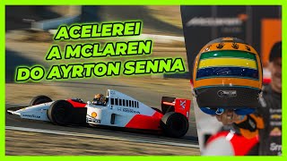 Acelerei a McLaren MP4610 do Ayrton Senna Um sonho realizado [upl. by Merci570]