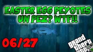 GTA 5 PS4  EASTER EGG PEYOTES 627 Convertirse en TIBURÓN ORCA Y MÁS SIN HACKS [upl. by Marfe]