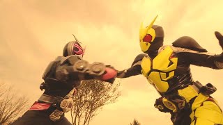 Kamen Rider Zi O VS Zero One Fight [upl. by Ricketts493]