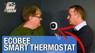 Ecobee Smart Thermostat Review  THE HANDYGUYS [upl. by Nimoynib]