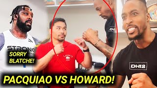 Andray Blatche nawalan ng Ganang mag Laro Hinamon ni Dwight Howard sa Duwelo si Manny Pacquiao [upl. by Drehcir]