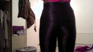 What Im wearing in February How I style American Apparel disco pants hotpants and Leather skirts [upl. by Welker87]