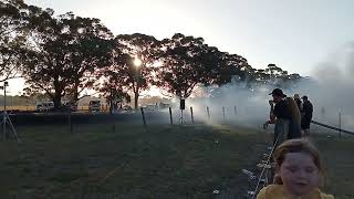 1TUFFVN burnout at casterton street drags 432023 [upl. by Nelli]