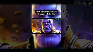 SURVIVE IN SPACE in Avengers Infinity War marvel thor mcu avengers ironman actionweb [upl. by Yereffej]