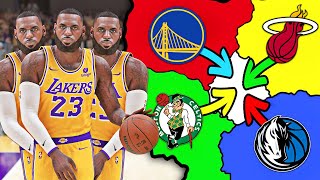 NBA Imperialism Every team is 1 PLAYER [upl. by Maril646]