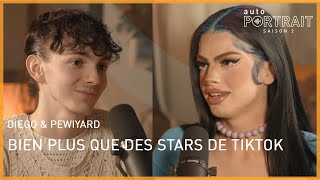 Pewiyard et Diego Ferez  quotBien plus que des stars de Tiktokquot  Autoportrait Saison 2 [upl. by Namrehs]