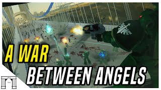 Vraks Remastered A War Between Angels Heretic Astartes Spotted Animated Warhammer 40k Lore [upl. by Esinahs590]