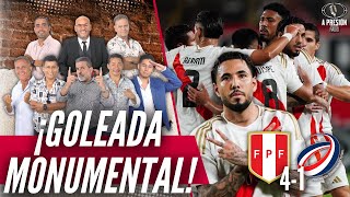 ¡GOLEADA MONUMENTAL Perú 41 República Dominicana [upl. by Nylirehc]