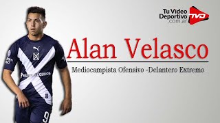 Alan Velasco  Mediocampista Ofensivo  Delantero Extremo [upl. by Nahtanhoj]