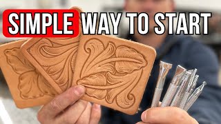 Leather Tooling For Beginners How To Use The Tools You Need [upl. by Curnin]