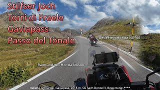 Teil 22 Stilfser Joch Torri di Fraele Gavia Pass Tonalepass [upl. by Anak95]