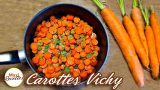 Carottes Vichy Recette Facile et Rapide [upl. by Ailero474]