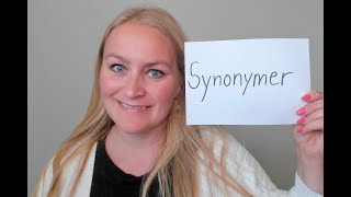 Video 1053 Synonymer [upl. by Ariamat928]