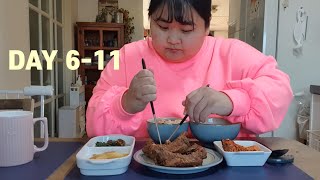 단식amp간헐적단식 번갈아하기 인바디변화 눈바디 식단기록 vlog 돼지고기김치찌개 [upl. by Aduh]