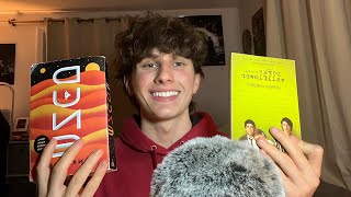 soft spoken book collection ASMR talking tapping page turning [upl. by Regdirb478]