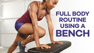 Full Body Exercise Routine Using A Bench [upl. by Anha]