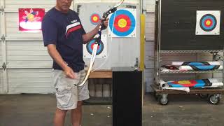 How to setup and tune an Olympic Recurve bow Part 1 [upl. by Magulac675]