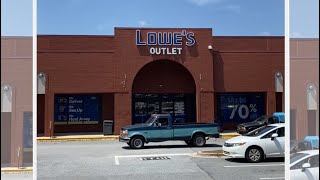 LOWES HOME IMPROVEMENT OUTLET STORE  HUGE SAVINGS ON APPLIANCES [upl. by Umberto]