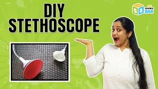 DIY Stethoscope  Grade 7 Science Experiments  Easy Science Activities for kids  Sparkle Box [upl. by Ban]