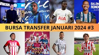 Bursa Transfer Pemain Resmi Januari 2024 3 Carvalho Balik Ke Liverpool Kontrak Baru 2 Pemain Inter [upl. by Abbye712]