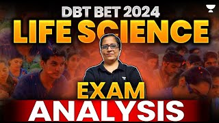 DBT BET 2024 Exam Analysis  DBT JRF 2024  Meghna Jha [upl. by Ylrehs]