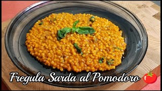 La mia tradizione della Cucina Sarda  Fregola al Pomodoro e Basilico  by ChefJasonznc [upl. by Stoddard239]