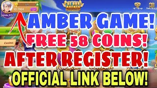 AMBER GAME LUCKY CODE  CLAIM 58 COINS AND WIN GCASH MONEY [upl. by Shayne]