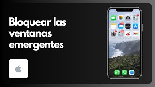 Cómo bloquear las ventanas emergentes en safari de tu iPhone [upl. by Laenaj]