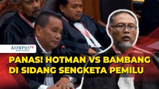 Panas Hotman VS Bambang Widjojanto Disebut Ngeyel Dibalas Hotmen Hakim MK sampai Ketawa [upl. by Ettenaej]