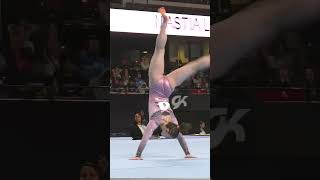 Adelle Speck Floor Exercise 2023 Nastia Liukin Cup Slow Motion shorts [upl. by Epifano]