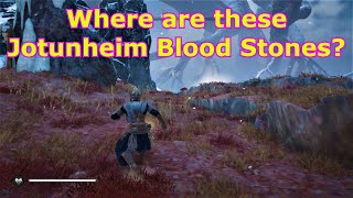 Jotunheim Blood Stones  Assassins Creed Valhalla  Cant Find the Blood Stones Near Ymirs Altar [upl. by Sidwell989]