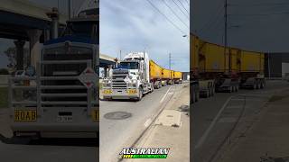 Kenworth T909 road train accelerating [upl. by Christy182]