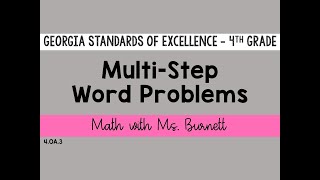 4th Grade Math 37 Word Problem Solving Multiply 2digit Numbers [upl. by Jola393]