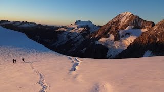 Ortler 3905m  3August 2015  Hintergrat Hintergrathütte  Hochtour [upl. by Koehler938]