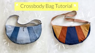 Crossbody Tasche für den Herbst nähen SUKI Bag Nähanleitung [upl. by Ariaic331]