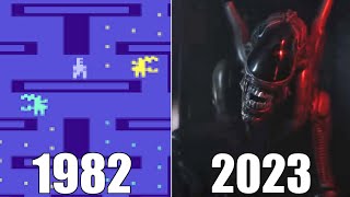 Evolution of Alien Games 19822023 [upl. by Atiuqnahs840]