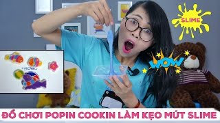 Đồ Chơi Popin Cookin Làm Kẹo Mút Slime Và Vẽ Kẹo Hải Cẩu [upl. by Ahsart]