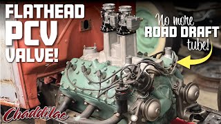 Flathead PCV Valve Install · Use an early style intake on a 8ba Flattie [upl. by Lail477]