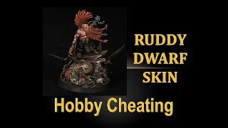 Hobby Cheating 215  How to Paint Ruddy Dwarf Skin [upl. by Reedy]