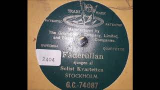 Solistkvartetten  Faderullan [upl. by Stanfill]