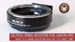 Viltrox Speed Booster for Canon M50 Review [upl. by Ahsiekal]