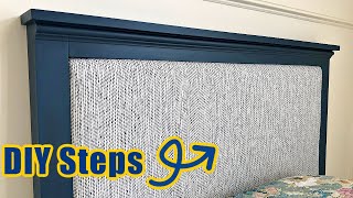 Easy DIY Steps to Make A Upholstered Twin Headboard  Part 2 of 2 [upl. by Sherlocke]