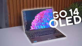 Makin banyak Laptop OLED persaingan harga dimulai  Review Acer Swift GO 14 AI EVO OLED SFG1473 [upl. by Yelrak]