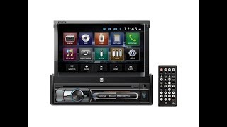 Dual Electronics XDVD156BT Flip Screen Car Stereo Installed in a 10th Generation Ford F150 [upl. by Anailuig397]